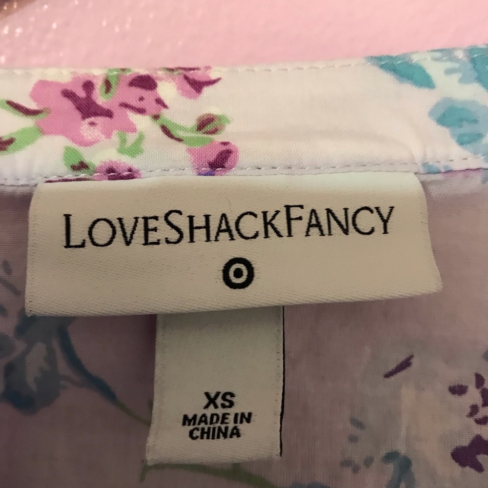 LoveShackFancy x Target Lou mini dress size xs - Picture 3 of 4